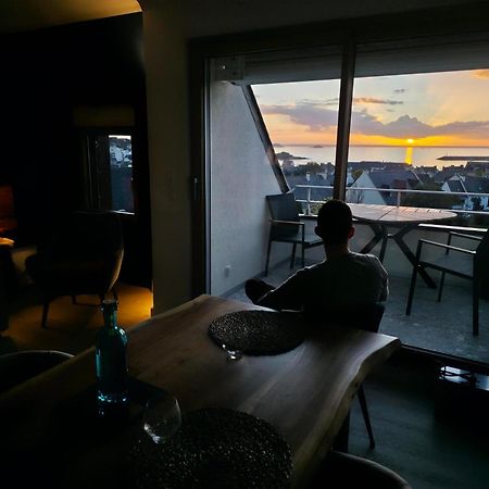 Appartement Bretagne Vue Mer Exceptionnelle Sur Les Hauts D'Erquy Au Calme ! Et Au Pied Du Gr34 Exteriör bild