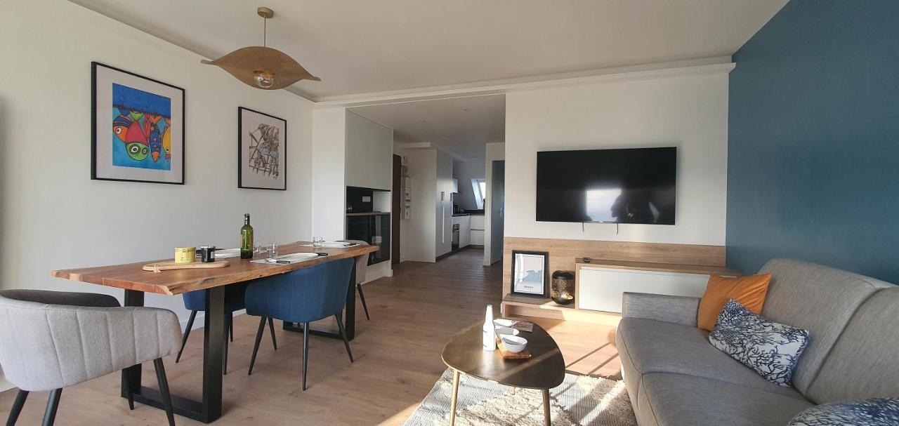Appartement Bretagne Vue Mer Exceptionnelle Sur Les Hauts D'Erquy Au Calme ! Et Au Pied Du Gr34 Exteriör bild