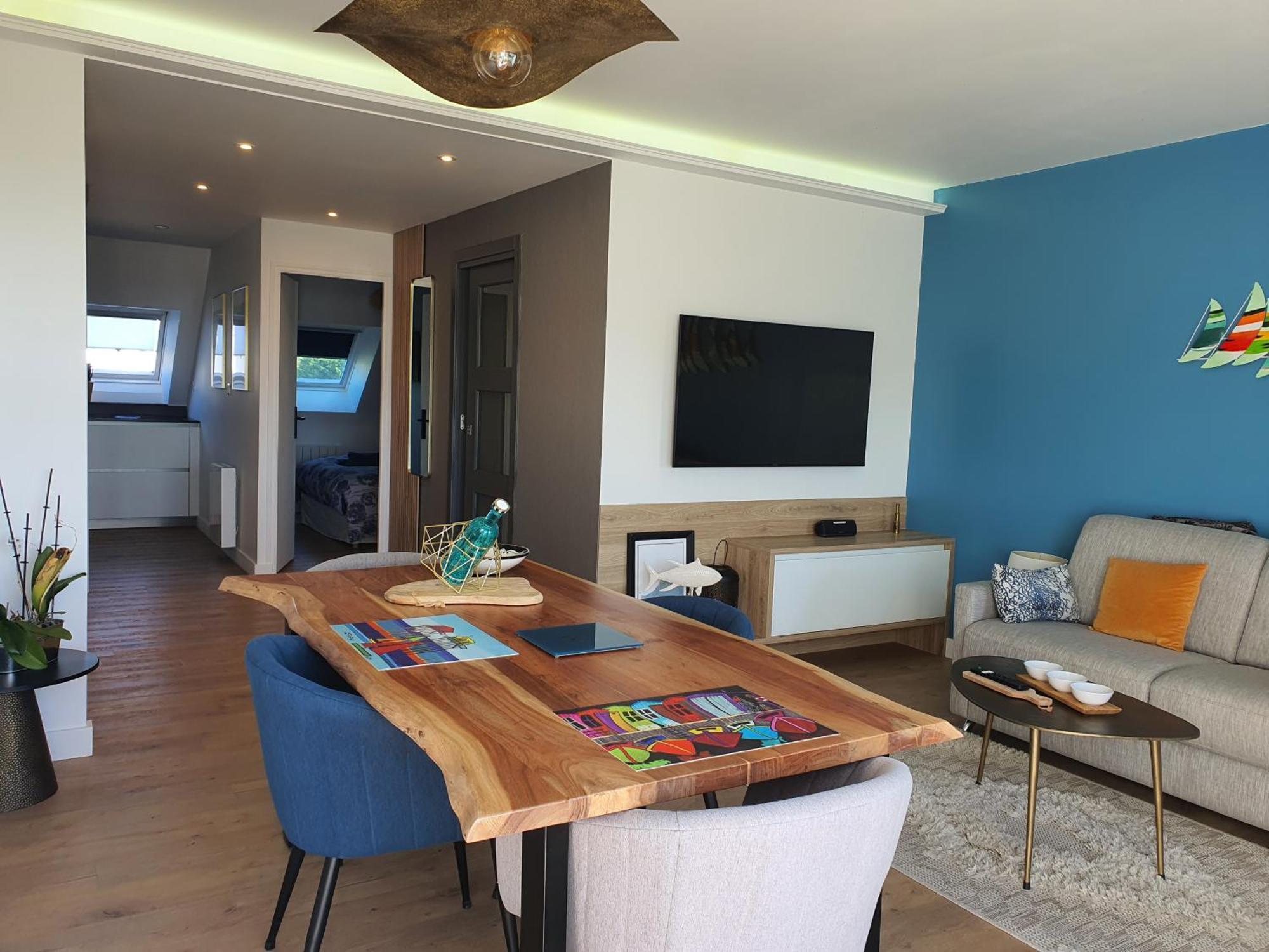 Appartement Bretagne Vue Mer Exceptionnelle Sur Les Hauts D'Erquy Au Calme ! Et Au Pied Du Gr34 Exteriör bild